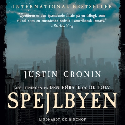 Spejlbyen – omslag til lydbogen af Justin Cronin