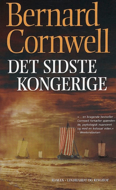 Det sidste kongerige – omslag til lydbogen af Bernard Cornwell