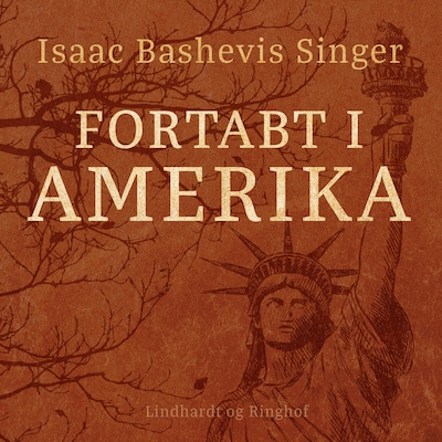 Fortabt i Amerika – omslag til lydbogen af Isaac Bashevis Singer