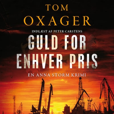 Guld for enhver pris – omslag til lydbogen af Tom Oxager