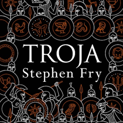 Troja – omslag til lydbogen af Stephen Fry