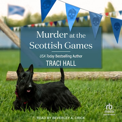 Murder at the Scottish Games – omslag til lydbogen af Traci Hall