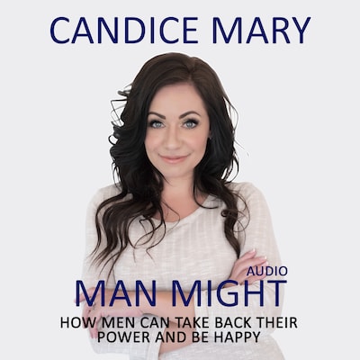 Man Might – omslag til lydbogen af Candice Mary