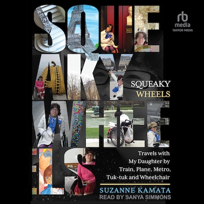 Squeaky Wheels – omslag til lydbogen af Suzanne Kamata