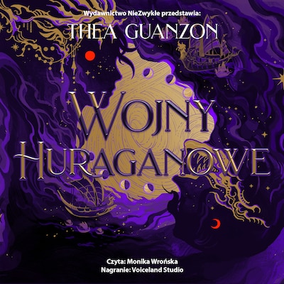 Wojny Huraganowe – okładka audiobooka, autor Thea Guanzon