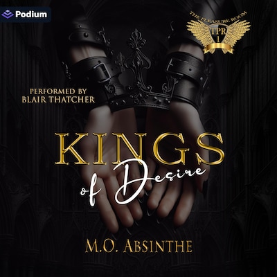 Kings of Desire – omslag til lydbogen af M.O. Absinthe