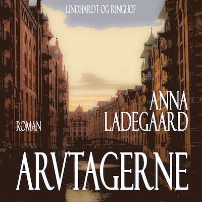 Arvtagerne – omslag til lydbogen af Anna Ladegaard