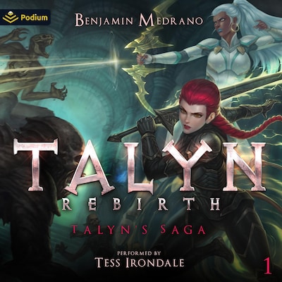 Talyn: Rebirth – omslag til lydbogen af Benjamin Medrano