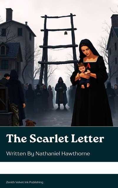 The Scarlet Letter – okładka audiobooka, autor Nathaniel Hawthorne