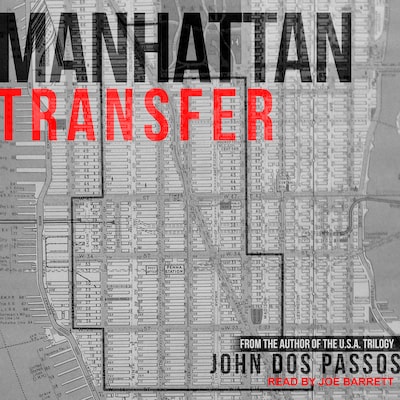 Manhattan Transfer – omslag til lydbogen af John Dos Passos
