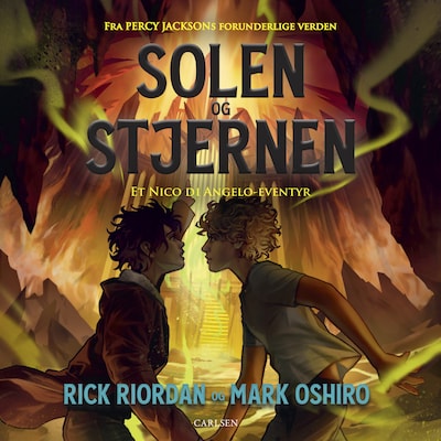 Solen og stjernen – omslag til lydbogen af Rick Riordan, Mark Oshiro