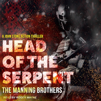 Head of the Serpent – omslag til lydbogen af Allen Manning, Brian Manning