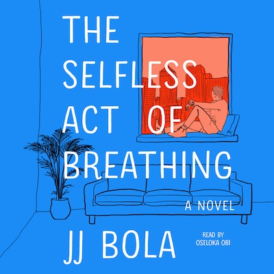 The Selfless Act of Breathing – omslag til lydbogen af JJ Bola