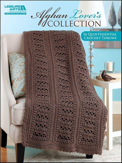 Afghan Lovers Collection Crochet – omslag til lydbogen af Leisure Arts