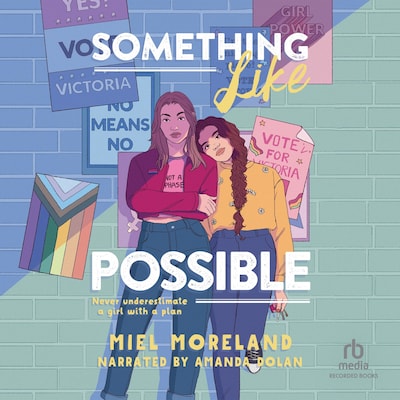 Something Like Possible – omslag til lydbogen af Miel Moreland