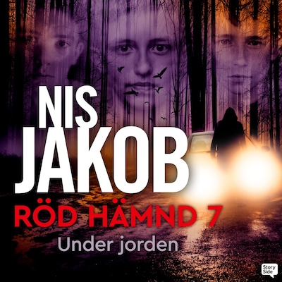 Under jorden – omslag till ljudboken av Nis Jakob