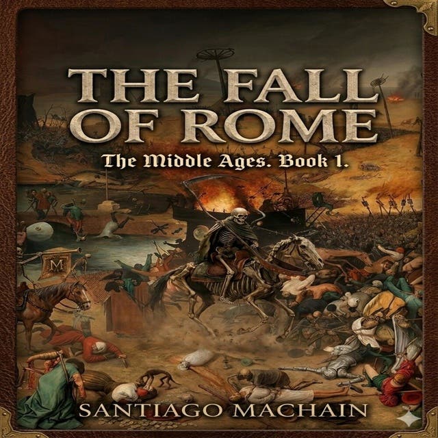 The Fall of Rome – omslag til lydbogen af Santiago Machain