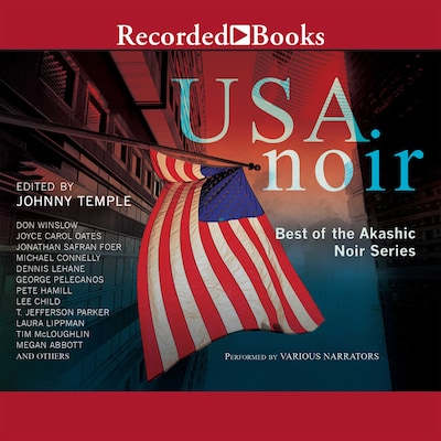 USA Noir – omslag til lydbogen af Johnny Temple