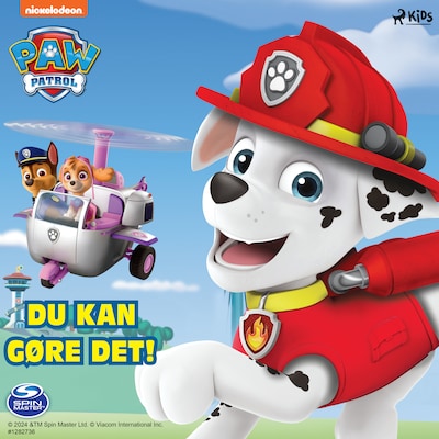 Paw Patrol: Du kan gøre det! – omslag til lydbogen af PAW Patrol
