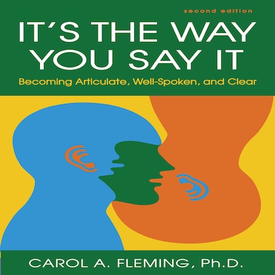 It's the Way You Say It – omslag til lydbogen af Carole A. Fleming