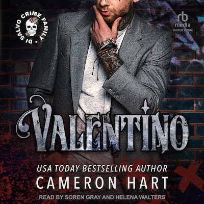 Valentino – omslag til lydbogen af Cameron Hart