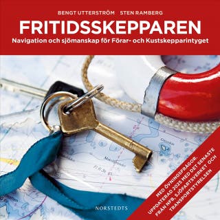 Fritidsskepparen : navigation och sjömanskap för förar- och kustskepparintyget – omslag till ljudboken av Bengt Utterström,Sten Ramberg