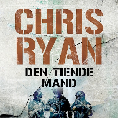 Den tiende mand – omslag til lydbogen af Chris Ryan