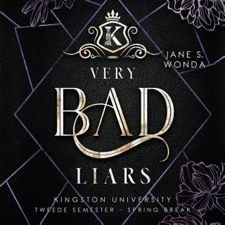 Very bad liars: Spring break – omslag van het luisterboek van Jane S. Wonda