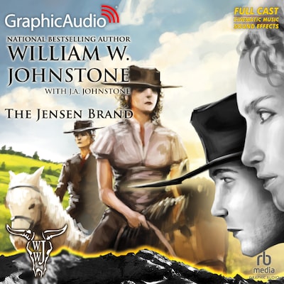 The Jensen Brand [Dramatized Adaptation] – omslag til lydbogen af William W. Johnstone