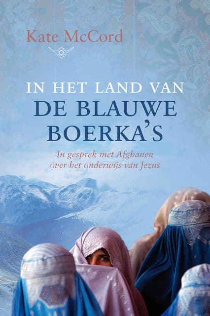 In het land van de blauwe boerka's – omslag van het luisterboek van Kate McCord