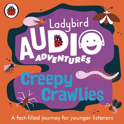 Ladybird Audio Adventures: Creepy Crawlies – omslag til lydbogen af Ladybird