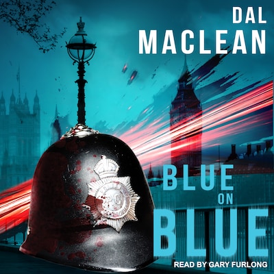 Blue on Blue – omslag til lydbogen af Dal MacLean