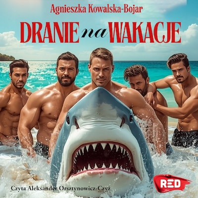 Dranie na wakacje – okładka audiobooka, autor Agnieszka Kowalska-Bojar