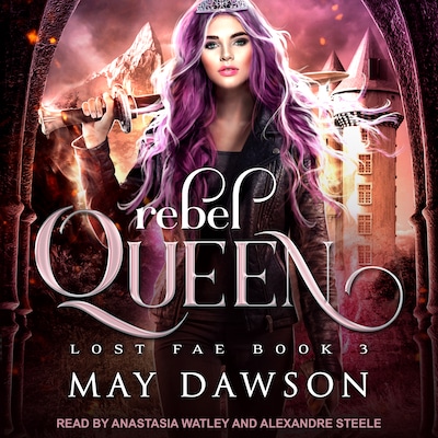 Rebel Queen – omslag til lydbogen af May Dawson