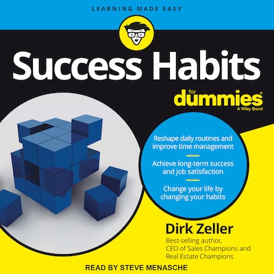 Success Habits For Dummies – omslag til lydbogen af Dirk Zeller, CEO