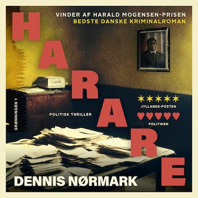 Harare – omslag til lydbogen af Dennis Nørmark