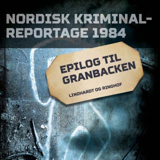 Epilog til Granbacken – omslag til lydbogen af Diverse