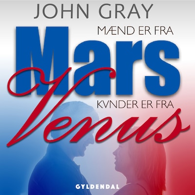 Mænd er fra Mars, kvinder er fra Venus – omslag til lydbogen af John Gray