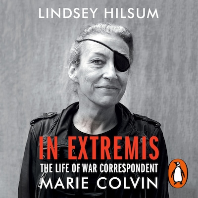 In Extremis – omslag til lydbogen af Lindsey Hilsum
