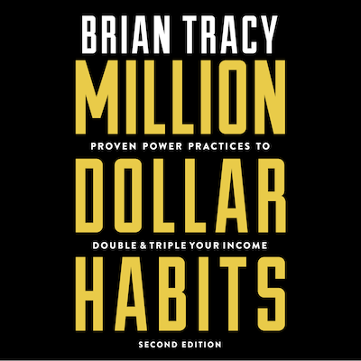 Million Dollar Habits – omslag til lydbogen af Brian Tracy
