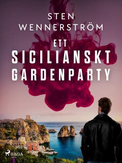Ett sicilianskt gardenparty – omslag till ljudboken av Sten Wennerström