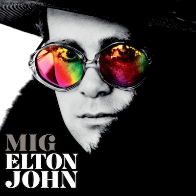 Mig – omslag til lydbogen af Elton John