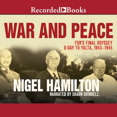 War and Peace – omslag til lydbogen af Nigel Hamilton