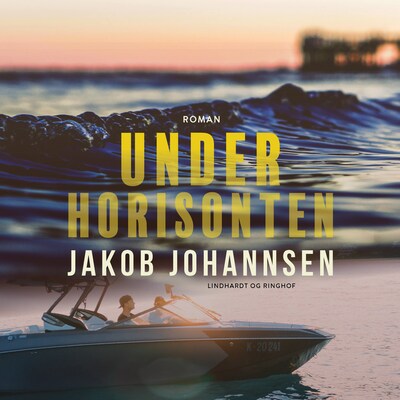 Under horisonten – omslag til lydbogen af Jakob Johannsen