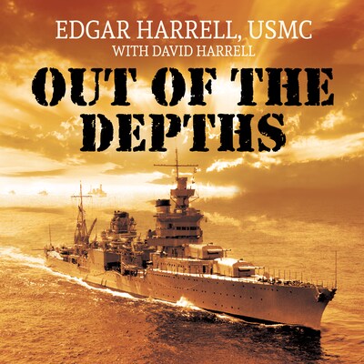 Out of the Depths – omslag til lydbogen af Edgar Harrell, USMC, David Harrell