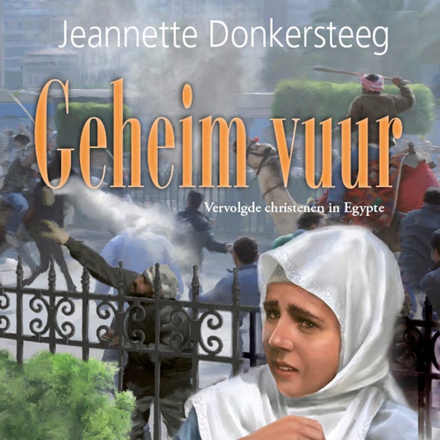Geheim vuur – omslag van het luisterboek van Jeannette Donkersteeg