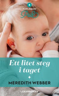 Ett litet steg i taget – omslag till ljudboken av Meredith Webber