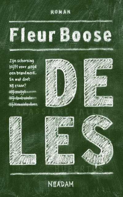 De les – omslag van het luisterboek van Fleur Boose