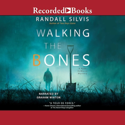 Walking the Bones – omslag til lydbogen af Randall Silvis