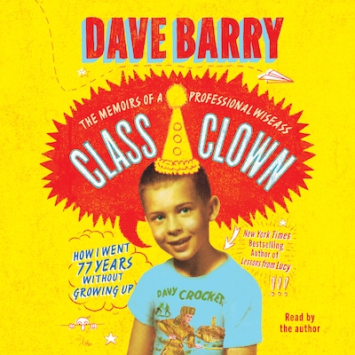 Class Clown – omslag til lydbogen af Dave Barry